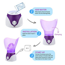 Carica l&#39;immagine nel visualizzatore di Gallery, Bromose Nano Sauna Facciale Vapore Viso Pulizia Spa... - Ilgrandebazar