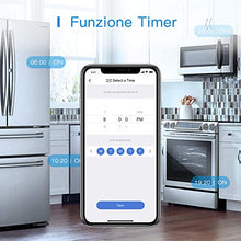 Carica l&#39;immagine nel visualizzatore di Gallery, Presa Wifi Italiana 16A 3680W Smart Plug Intelligente Spina Energy Monitor,...