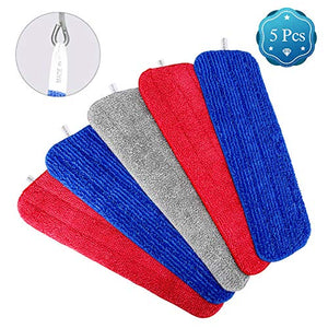 Aiglam Spray Mop Pad, 5 Panni Microfibra Sostituzione 5PCs - Ilgrandebazar