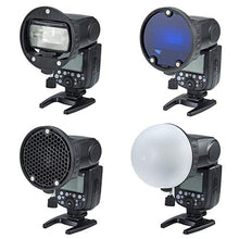 Carica l&#39;immagine nel visualizzatore di Gallery, INSSTRO Flash Diffusore Luce Softbox Speedlite Kit accessori con...