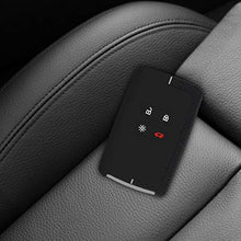 Carica l'immagine nel visualizzatore di Gallery, kwmobile Copri-Chiave Compatibile con Renault 4 Tasti Smart nero / grigio