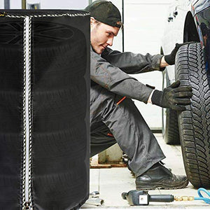 Mr.You Borse portapneumatici, Copri Gomme 4 PZ 28''(Diametro 73CM), Black