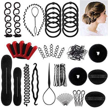 Carica l'immagine nel visualizzatore di Gallery, Accessori Per Capelli,25 Tipi set di acconciature Hair Styling Tool, Mix...