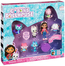 Carica l'immagine nel visualizzatore di Gallery, Gabby's Dollhouse, Confezione deluxe con Gabby e gattini, 7 personaggi di Gabby, giochi per bambini dai 3 anni in su