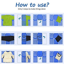 Carica l&#39;immagine nel visualizzatore di Gallery, BoxLegend Piega Abiti Megliette Camicie Vestiti Blu