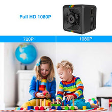 Carica l&#39;immagine nel visualizzatore di Gallery, Mini Telecamera Spia Nascosta con Micro sd 32GB, Full HD 1080P Microcamera...