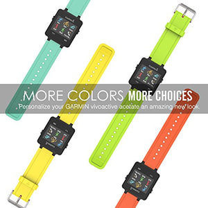 MoKo Garmin Vivoactive Watch Cinturino, Braccialetto di [1 Pezzi], Nero - Ilgrandebazar