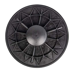 Phoenix Fitness Unisex Balance Board, Nero, Taglia 360