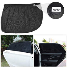 Carica l&#39;immagine nel visualizzatore di Gallery, Uarter Tendine Parasole Auto Finestrino Laterale per Bambini Universali Nero - Ilgrandebazar