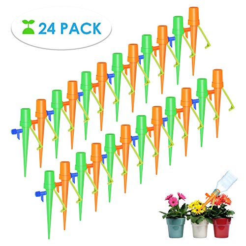 Bearbro Irrigazione Goccia Automatica, 24 Pezzi Kit irrigazione a Goccia...
