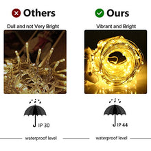 Carica l&#39;immagine nel visualizzatore di Gallery, Luci per Tende a LED, DazSpirit Tenda luminosa Cascata Bianco Caldo - Ilgrandebazar