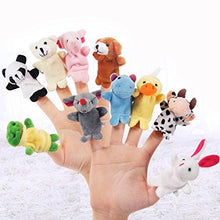 Carica l&#39;immagine nel visualizzatore di Gallery, Xrten 16 Pezzi Marionette Dita,Burattini a Dito Finger Puppets in Velluto...