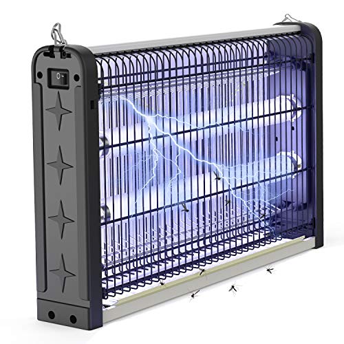 JBHOO Lampada Anti Zanzara 20W Zanzariera Elettrica con Luce UV Attirare,...