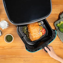 Carica l&#39;immagine nel visualizzatore di Gallery, Cecotec Friggitrice ad Aria Senza Olio Cecofry Fantastik Inox 5500 da 5,5 L. 1500W, Tecnologia PerfectCook, 9 modalità di cottura, Touch, Regolabile 80-200°C, Cottura fino a 60 minuti, Accessori