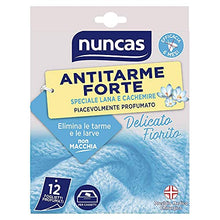 Carica l'immagine nel visualizzatore di Gallery, Nuncas Antitarme forte delicato fiorito 12 foglietti