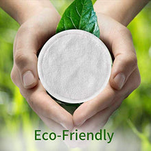 Carica l&#39;immagine nel visualizzatore di Gallery, dischetti struccanti riutilizzabili, Love77 bianco - Ilgrandebazar