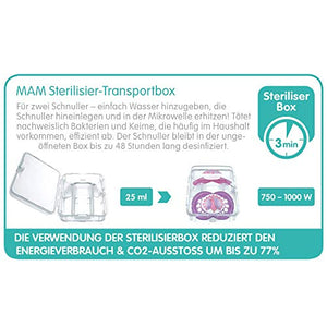 MAM 542422 - Ciuccio"Original" in silicone per bambine da 0 a 6 mesi, senza... - Ilgrandebazar