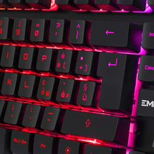 Carica l'immagine nel visualizzatore di Gallery, EMPIRE GAMING Tastiera PC Empire K300 QWERTY– 105 Tasti Semi-Meccanici di...
