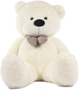 YunNasi Peluche XXL bianco120cm Orso di peluche enorme morbido Orsacchiotto gigante
