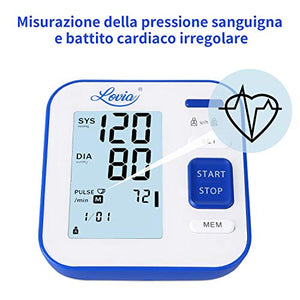 Misuratore Pressione Sanguigna da Braccio, Lovia Sfigmomanometro Elettronico...