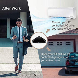 Broadlink RM Pro+ WiFi Smart Home Hub, IR RF Automazione Telecomando - Ilgrandebazar