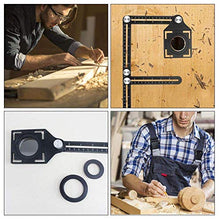 Carica l&#39;immagine nel visualizzatore di Gallery, Foratura localizzatore, Angleizer template Tool aluminum alloy Jig foro bit...