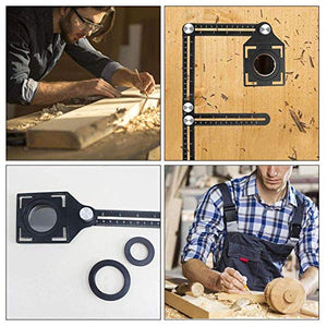 Foratura localizzatore, Angleizer template Tool aluminum alloy Jig foro bit...