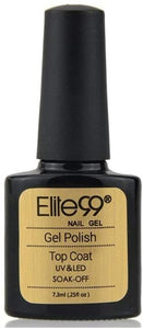 Elite99 Smalto Semipermente per Unghie Vino Rosso Bordeaux (BASE COAT+TOP COAT)