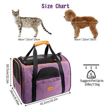 Carica l'immagine nel visualizzatore di Gallery, Trasportino per Cani e Gatti, Gabbietta Morbida Animali Domestici, Borsa... - Ilgrandebazar