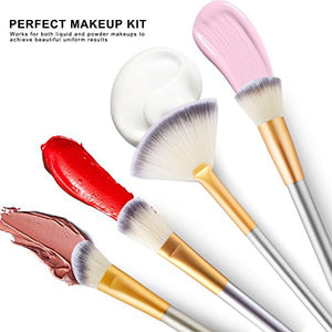 Pennelli Make Up, Vander 24 pezzi Set di pennelli professionali per trucco...