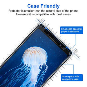 CRXOOX 3 Pack Vetro Temperato per Samsung Galaxy A8 2018 Protezione 2018 - Ilgrandebazar