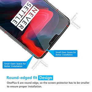 OMOTON [3 Pezzi] OnePlus 6 Pellicola Protettiva in Vetro Temperato - 3 pezzi - Ilgrandebazar
