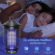 Carica l'immagine nel visualizzatore di Gallery, PALONE TMACTIME Lampada Antizanzare Elettrica, 4500V 20W UV Zanzariera Elettrica Impermeabile IPX4, per Insetticida Zanzare per Casa Giardino Interno Esterno Cucina, con 1 Spazzole Pulite