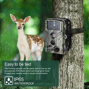 DIGITNOW! Fotocamera da Caccia 16MP 1080P HD Impermeabile, 120°Ampia visuale...