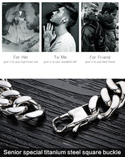 Carica l&#39;immagine nel visualizzatore di Gallery, Jaetech House Bracciali Uomo Acciaio Inox Braccialetto Collegamento 14mm - Ilgrandebazar