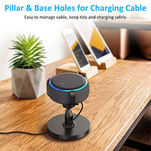 Carica l&#39;immagine nel visualizzatore di Gallery, Bovon Supporto da Tavolo per Echo Dot 3ª generazione, Nero