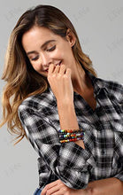 Carica l&#39;immagine nel visualizzatore di Gallery, J.Fée Bracciale Perline Chakra Elastico in Pietra 5pack - Ilgrandebazar