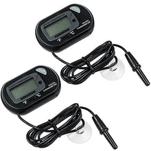 Carica l&#39;immagine nel visualizzatore di Gallery, Zacro 2 Pack Termometro Digitale Esterno Sonda per Acquario -50/70°C - Ilgrandebazar