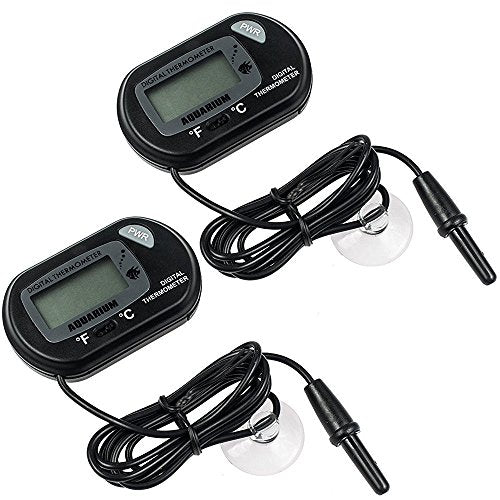 Zacro 2 Pack Termometro Digitale Esterno Sonda per Acquario -50/70°C - Ilgrandebazar
