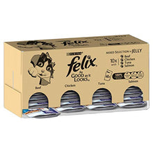 Carica l'immagine nel visualizzatore di Gallery, Felix AS Good it Looks Misto varietà Cat Food, 100 g, Confezione da 120