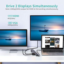Carica l&#39;immagine nel visualizzatore di Gallery, CHOETECH Hub USB C MacBook PRO 2020, 11 in 1 Docking Station C con 4K...