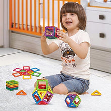 Carica l&#39;immagine nel visualizzatore di Gallery, 76 Pezzi Piastrelle magnetiche Blocchi di Costruzione Giocattoli 76 pcs - Ilgrandebazar
