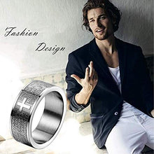 Carica l&#39;immagine nel visualizzatore di Gallery, Jewelrywe Gioielli Anello da Uomo Donna,Anello 8mm, Acciaio Inossidabile,... - Ilgrandebazar