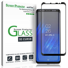 Carica l&#39;immagine nel visualizzatore di Gallery, Galaxy S8 Vetro Temperato Pellicola Protettiva, amFilm Copertura Totale...