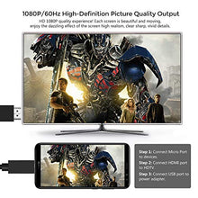 Carica l&#39;immagine nel visualizzatore di Gallery, Cavo adattatore da micro USB a HDMI, convertitore MHL a HDMI con uscita... - Ilgrandebazar