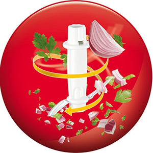 Moulinex MultiMoulinette Compact 1 Tritatutto, 250 ml, 350 W, Plastica, 350 W - Ilgrandebazar