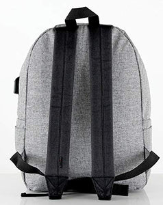 Leonardo Zaino Casual Classico con Lucchetto, Imbottito per Tablet, Nero