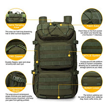Carica l&#39;immagine nel visualizzatore di Gallery, Mardingtop 28L/35L Zaino Tattico Militare Molle Zaini da 35L, Army Green