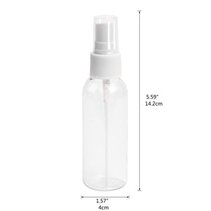HOMVAN Atomizzatore riutilizzabile trasparente bottiglie di plastica spray... - Ilgrandebazar