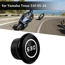 Carica l&#39;immagine nel visualizzatore di Gallery, Fydun Copertura foro telaio moto, coperchio decorativo Nero - Ilgrandebazar